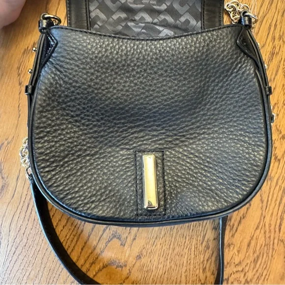 Diane von Furstenberg Sutra Mini Leather Crossbody bag purse chain Revolve Bag